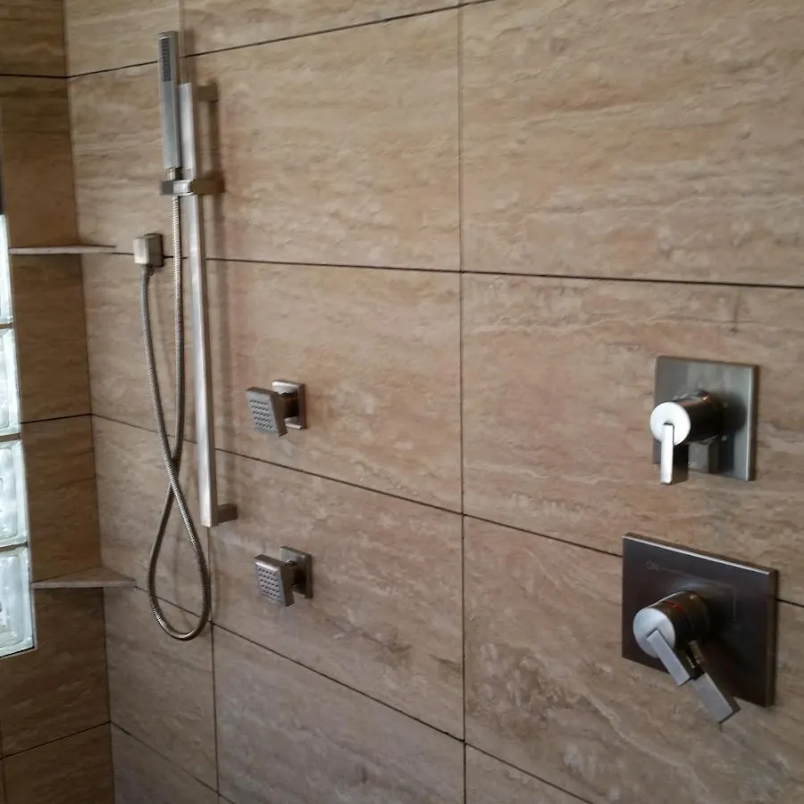 Shower fixture installation for Water Heater Replacement in Murrysville